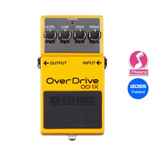 BOSS OD-1X OVERDRIVE เอฟเฟ็กต์กีตาร์ เสียงแตก BOSS รับประกันจากศูนย์ตัวแทนประเทศไทย