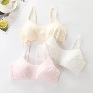 เสื้อชั้นในเด็กหญิงวัยรุ่น ผ้าฝ้าย พร้อมส่ง