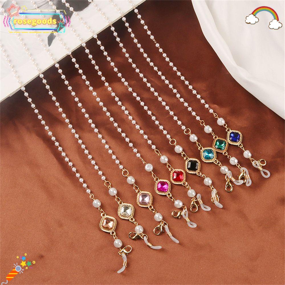 ROSE Elegant Sunglasses Chain Antilost Lanyard protectionChains Hang