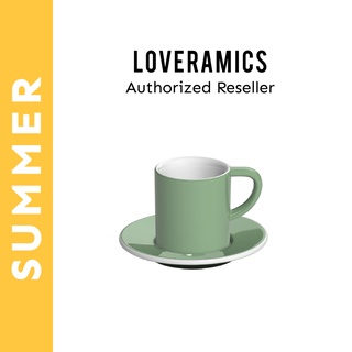 Loveramics  ชุดแก้วกาแฟเซรามิค รุ่น Bond Set 80 Ml (Cup &amp; Saucer)