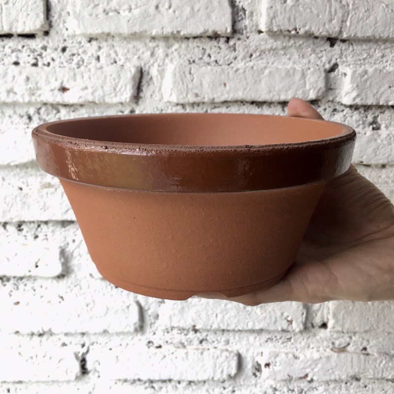 No.6 Tokoname bonsai training pot กระถางเทรนนิ่งบอนไซญี่ปุ่น