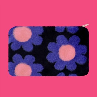 wiggle wiggle - Eco Fur Clutch (S) - Vintage Flower กระเป๋า ของแท้ 100%