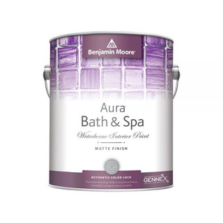 สีทาห้องน้ำเกรดพรีเมียมผิวด้าน รุ่น Aura Bath &amp; Spa - Matte (532) ยี่ห้อ เบนจามินมอร์ Benjamin Moore สีทาภายใน