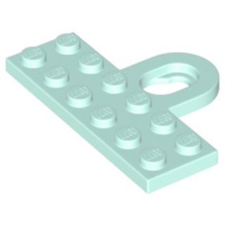 [1101] ชิ้นส่วนเลโก้ Lego Part Plate, Modified 2 x 6 with Coupling, Female (78168) ราคา/ชิ้น