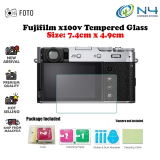 Foto Fujifilm X100V กระจกนิรภัยกันรอยหน้าจอ X100V ป้องกันหน้าจอ