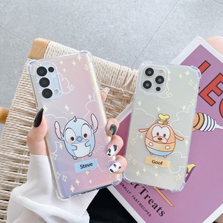 สำหรับ เคสoppo A17 A17K Reno 8T A78 Reno 8 8Z 5G A76 Reno7 7Z 5G A95 Reno6 6Z A16 A74 5G 4G A94 A15s Reno 5 5G Reno 4Z(5G) A15 A93 Reno 4 A53 A52 A92 A12 A3s A12E A5s A7 F7 F9 F11 Pro A5 A9 A31 2020 Reno 3 A91 เคสใส TPU กันกระแทก ลายการ์ตูนน่