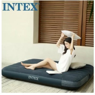 100%ของแท้ ! INTEX รุ่นใหม่! ที่นอนเป่าลม พร้อมปั๊มลมไฟฟ้า ขนาด 3.5 ฟุต/4.5 ฟุต/6 ฟุต