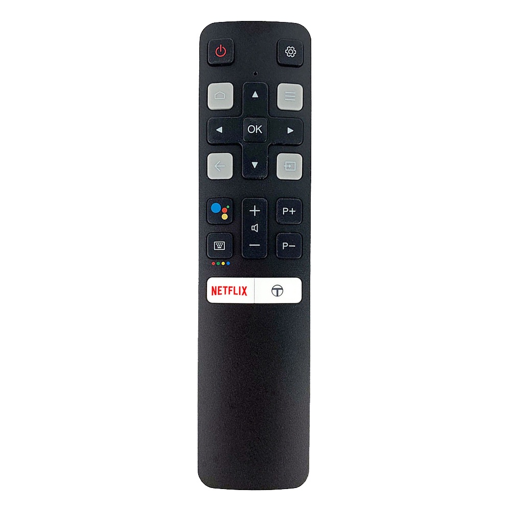 เสียงใหม่ RC802V FNR1 FUR6 FUR7 FUR9 รีโมทคอนโทรลสําหรับ TCL Android 4K สมาร์ททีวี Netflix YouTube 4