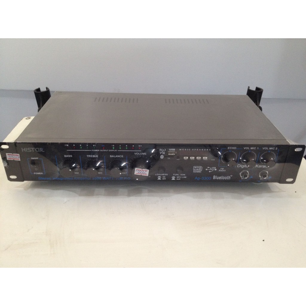 เครื่องขยายเสีบง HISTAR Stereo Integrated Amplifier 3500 W. WATT AP-3300