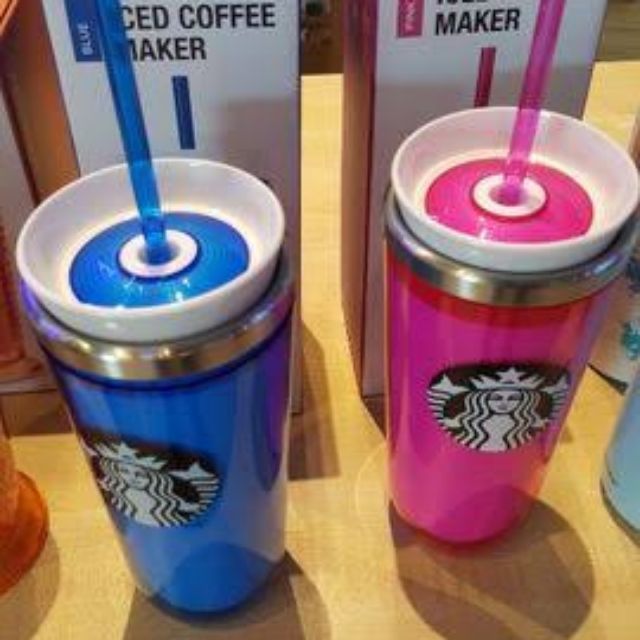 แก้ว STARBUCKS ICED COFFEE MAKER (Blue)