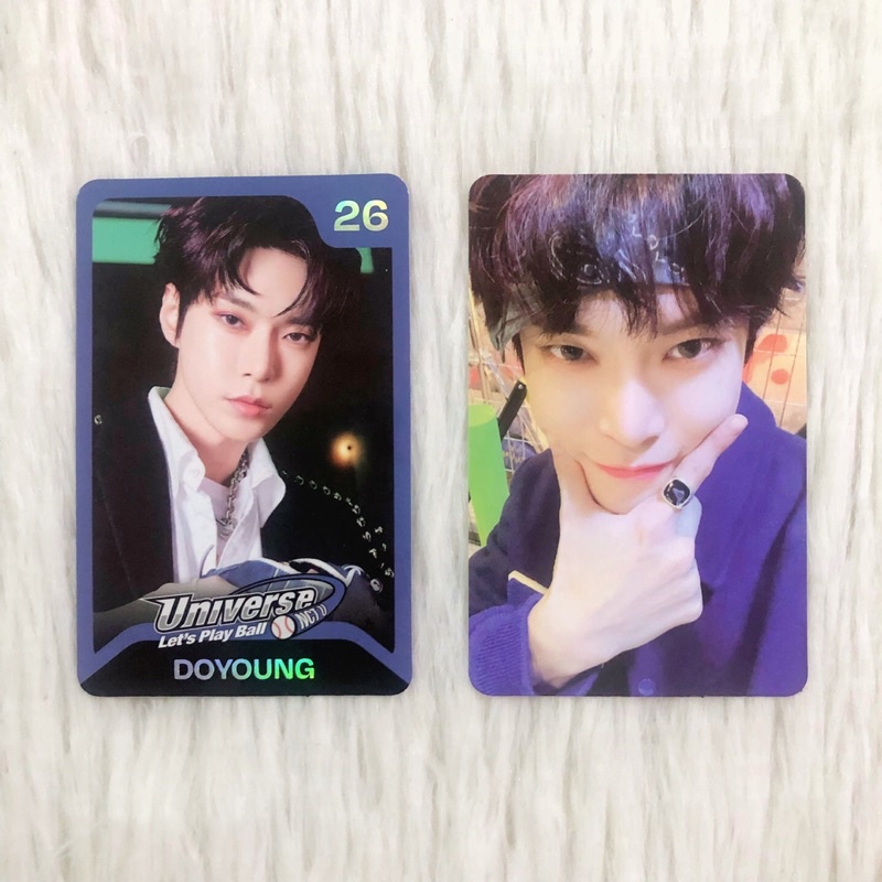 ♡✨ พร้อมส่ง ✨♡   Let’s play ball MD : trading card - All Doyoung ออล โดยอง ✅ ได้ทั้งหมด 2 ใบ ✅