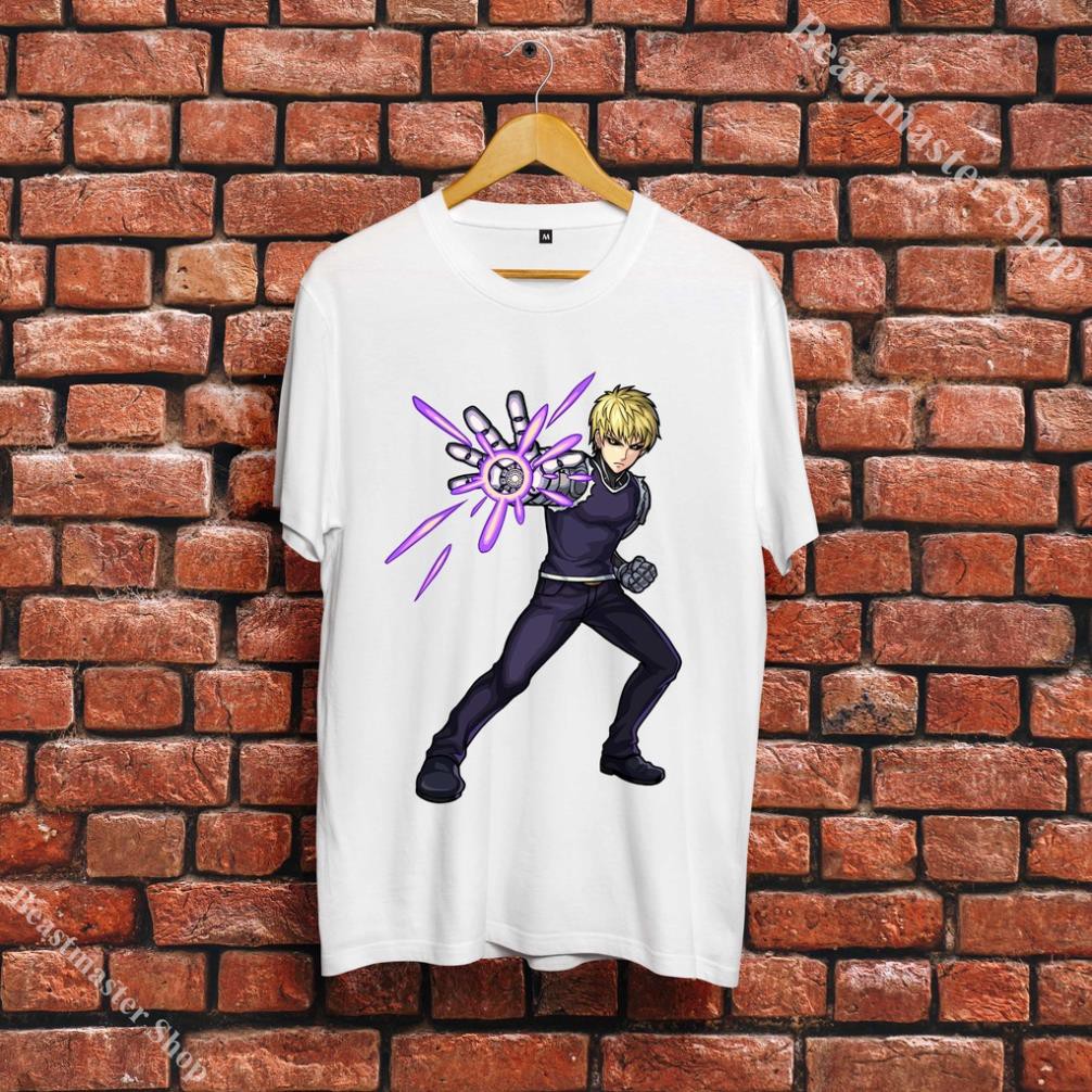 เสื้อ Genos Unisex - เสื้อ Unisex One Punch Man - เสื้อยืดบุคลิกภาพ Genos - OPM-036