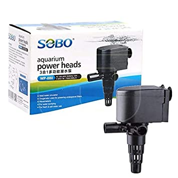 SOBO WP-880 WP-1880 WP2880 WP3880 WP4880 3 In 1 ปั๊มน้ำสำหรับทำ น้ำพุ น้ำตก หมุนเวียนน้ำ ในตู้ ปั๊มน