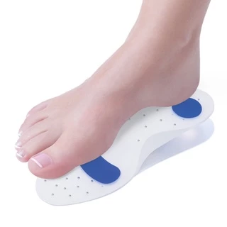 Deramed Footcare Extra Arch Support Insole แผ่นรองเท้าซิลิโคนสำหรับเท้าแบนและอุ้งเท้าสูง ช่วยลดแรงกดในบริเวณแนวโค้ง