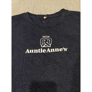 เสื้อยืดผ้าฝ้ายพิมพ์ลายแฟชั่นเสื้อ AUNTIE ANNE’S Size S มือ2