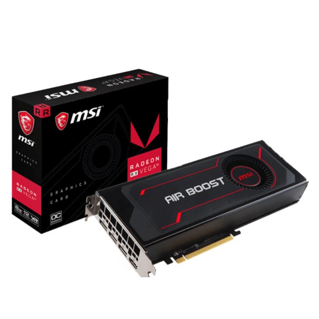 VGA (การ์ดแสดงผล) MSI RADEON RX Vega 56 Air Boost 8G OC - มือ 2 + กล่อง ...