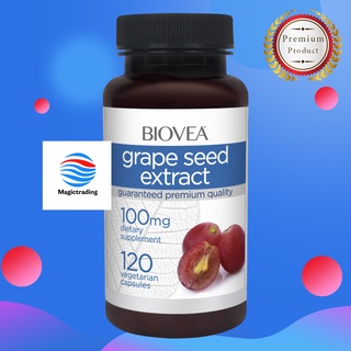 BIOVEA GRAPE SEED EXTRACT 100 mg / 120 Vegetarian Capsules