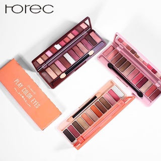 Horec พาเลตต์อายแชโดว์ 12 สี สำหรับแต่งหน้า