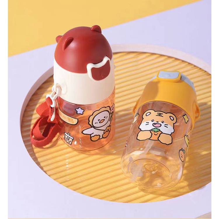 ลด10% โค้ด DDXDECW4 ขวดน้ำ ขวดนม 470ml ลายลูกหมี