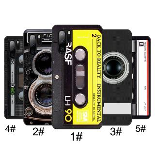 Huawei P20 30 Pro P9 P10 P20 P30 Lite Soft Cover Vintage Tape Camera Phone Case