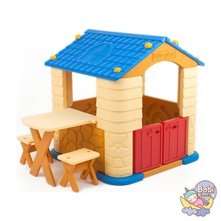 จัดส่งฟรี Eduplay บ้านเด็กเล่นพร้อมโต๊ะเก้าอี้ รุ่น Play House Table&amp;Chair Set