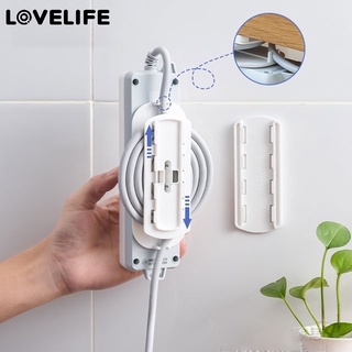 [Creative Power Strip] [ซ็อกเก็ตสติ๊กเกอร์ต่อขยายสติ๊กเกอร์ติดผนัง Strip Fixator] [ติดผนัง]