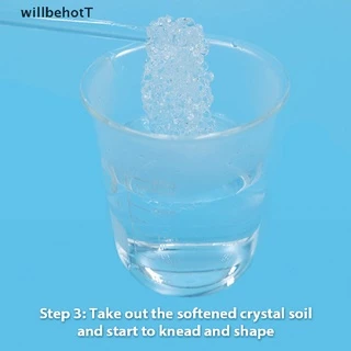 [WillbehotT] เม็ดพลาสติก พลาสติก โพลีมอร์ฟ 50 กรัม DIY