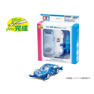 Mini 4 WD รถรางมอเตอร์ Tamiya 17901 Dog Racer (Blue/Raikiri) 1/32