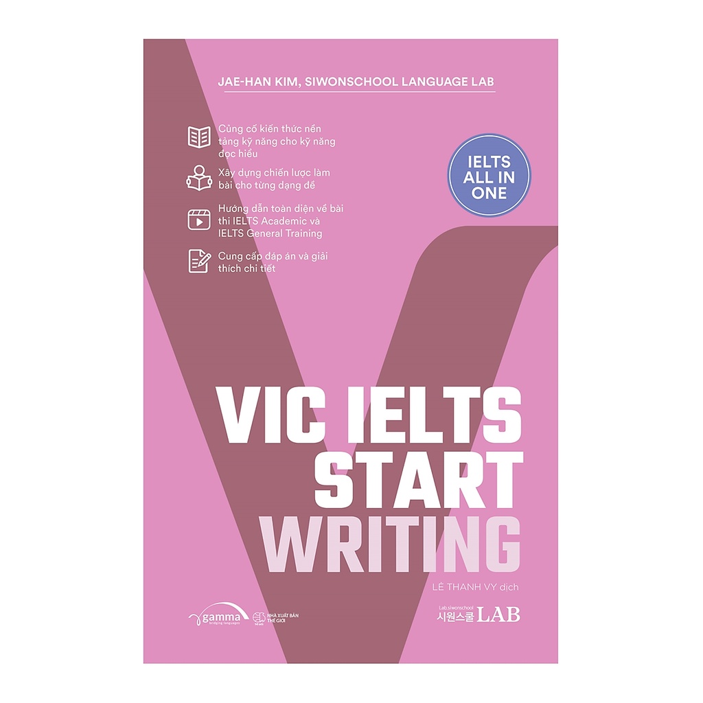 หนังสือ - VIC IELTS Start Writing - IELTS All in One