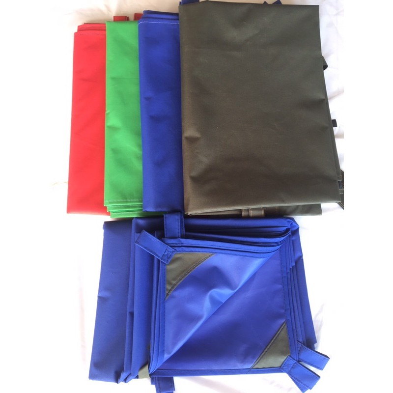 Hot⚡️ 3x5 4x5 4x6 ผ้าใบหนา เต้นท์ เคลือบยาง  ผ้า600D พิเศษน้ำกลิ้ง
