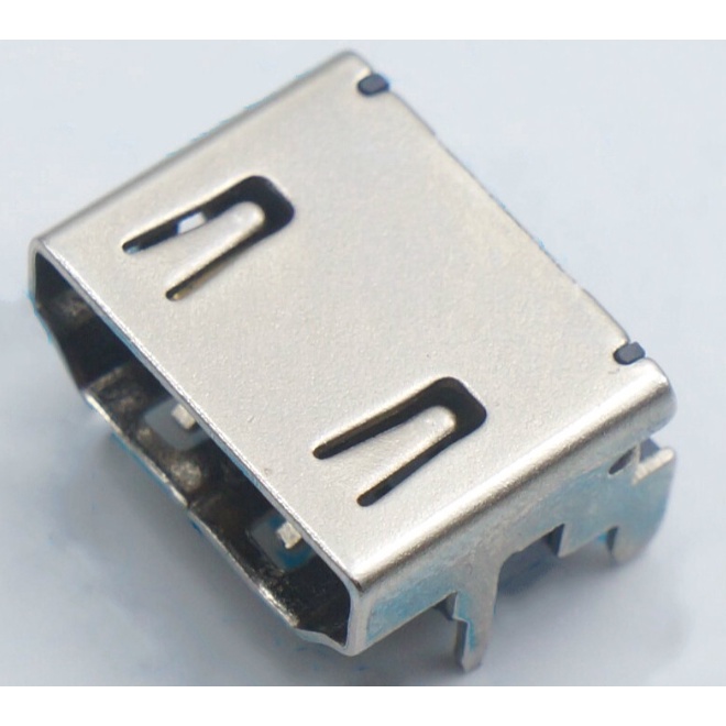 อะไหล่ พอร์ต ขั้วต่อ ตัวเมีย HDMI 19 pin SMD HD Connectors Female Port Jack Tail Plug Socket Electric Terminals 075