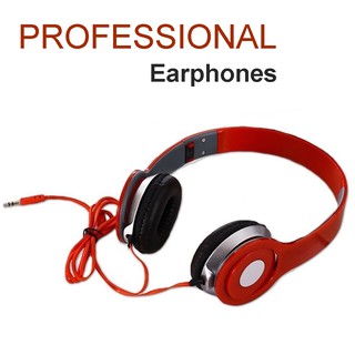 หูฟังครอบหูแบบมีสาย เทคโนโลยี BASS Stereo ช่วยปรับแต่งเสียงให้นุ่ม ใส หนักแน่นชัดใสสมจริง ดีไซน์ทันสมัยสวยงาม
