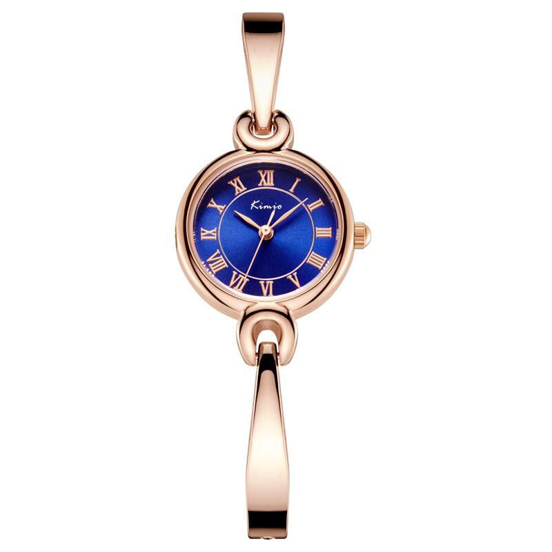 Kimio นาฬิกาข้อมือผู้หญิง ประดับเพชร สดใส สาย Bracelet กำไลสวยเก๋รุ่น KW6205