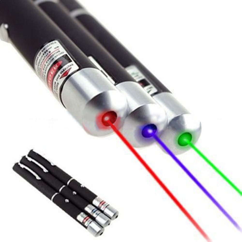 1pc Laser Pointer Pen Sight Laser 5MW High Power Powerful Green Blue ...