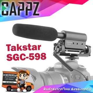 ไมค์โครโฟนคอนเดนเซอร์ Takstar SGC-598 สำหรับ กล้องDSLR อย่างมืออาชีพ สินค้าของแท้100%