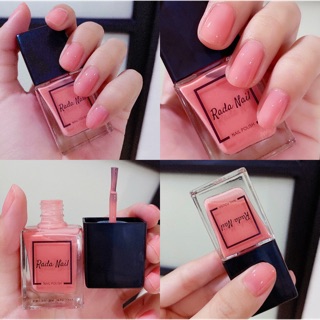 Rada Nail สีPeach เนื้อสีเงาดั่งเจล (ไม่ต้องอบ) แห้งไว กลิ่นไม่ฉุน เล็บไม่เหลือง