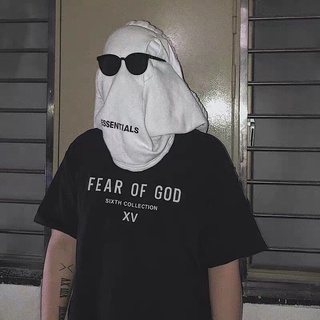 FOG FEAR OF GOD Season 6 Japan limited high street tide Europe and the United States ESSENTIALS เสื้อยืดแขนสั้นคู่รัก