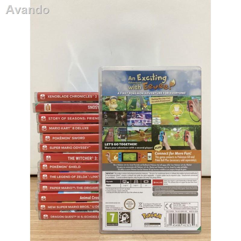 ◈(มือ2)Pokemon Eevee Nintendo  Switch Nsw มือสอง BipB