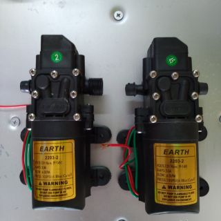 ปั๊มน้ำ แบตเตอรี่ ปั๊มแรงดัน ปั๊มพ่นหมอก ปั๊มน้ำแรงดัน มอเตอร์ 12v dc (yy)