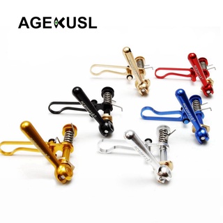 Aceoffix จักรยาน Seatposts Clamps Seat Tube Clamp Ti Titanium 1 ชุดสำหรับ 3 Sixty Pikes United Trifold จักรยานพับ