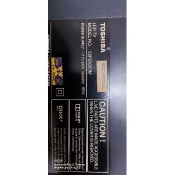 TOSHIBA พาวเวอร์ซัพพลาย 32P2300VM