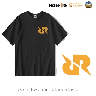 เสื้อยืดแขนสั้น พิมพ์ลาย Esport RRQ FF PUBG Mobile Legend ทุกขนาด สําหรับผู้ชาย