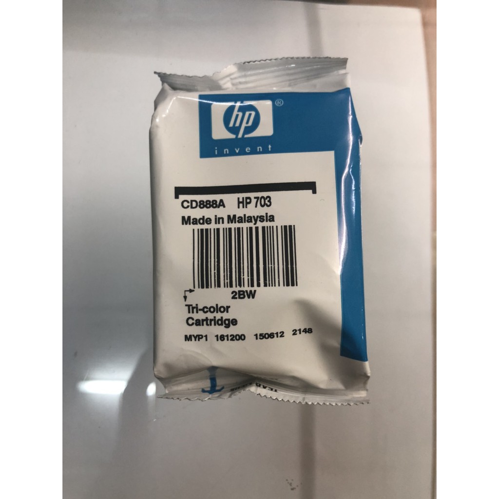 ขายโล๊ะ!! หมึก HP 703 BLACK สีดำของแท้   แบบไม่มีกล่อง ตามรูป
