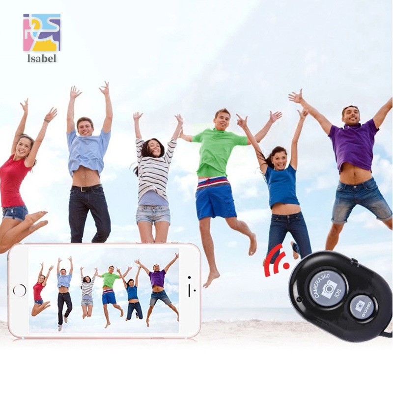 Bluetooth Remote Control Button Wireless Portable for Mobile Phone ...