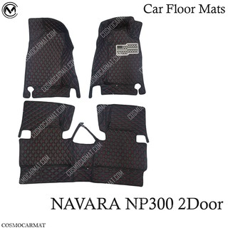 พรมรถ นาวาร่า NP300 2ประตู ✅✅✅ พรมรถยนต์ 6D (สำหรับ NISSAN - NAVARA (NP300) 2ประตู ปี2014-2016) *[เต็มคัน]