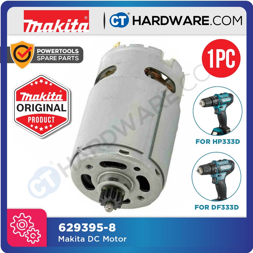 MAKITA ดู มากีต้า 629395-8 DC MOTOR สําหรับ DF333D & HP333D DRILL/DRIVER [ SPARE PART ]