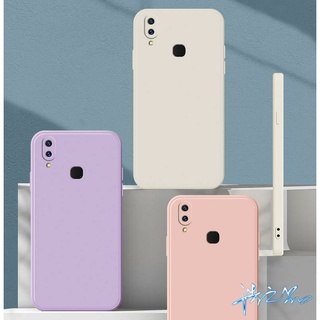 เคสโทรศัพท์มือถือ ซิลิโคนนิ่ม TPU ทรงสี่เหลี่ยม หลากสี สําหรับ Vivo V11i Case V9 Case Y85