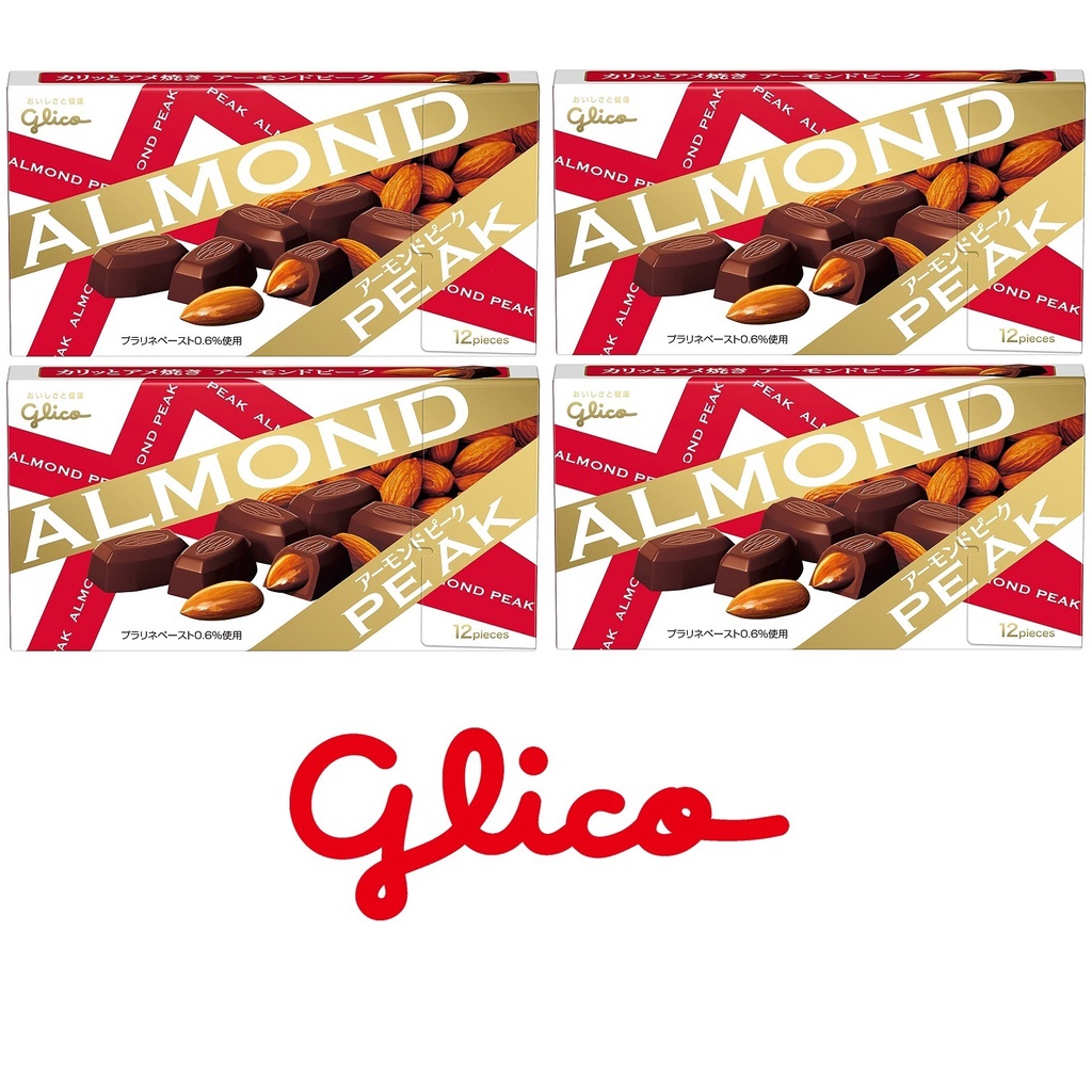 Glico Almond Peak x4 packs DIRECT FROM JAPAN!