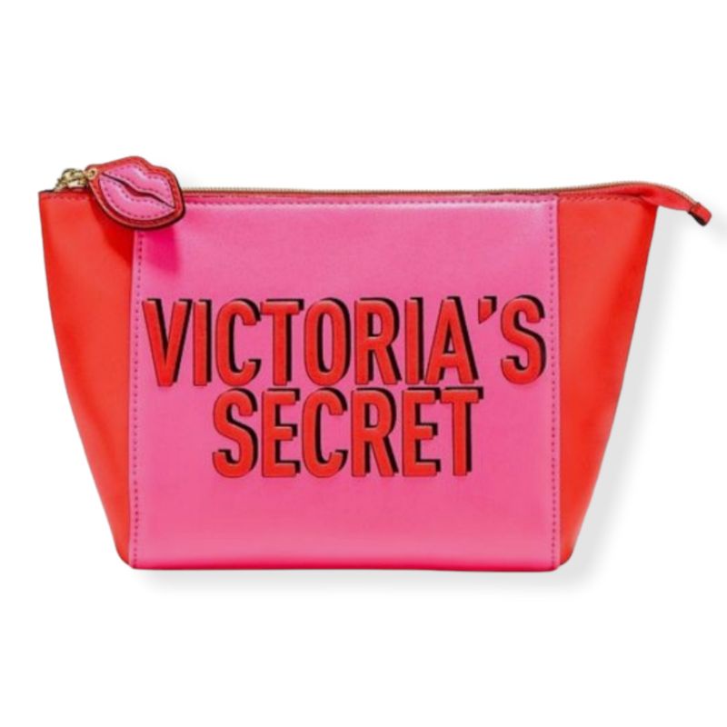 Victoria Secret Beauty Zip Pouch Cosmetic Makeup Bag
