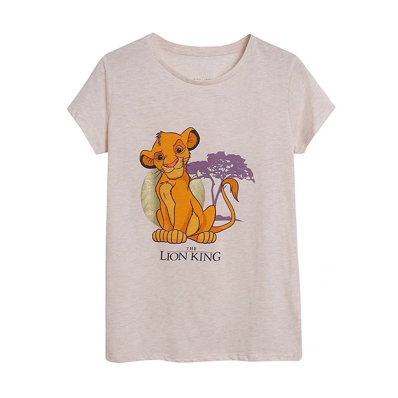 เสื้อยืด KATUN Lion king Cotton 100%